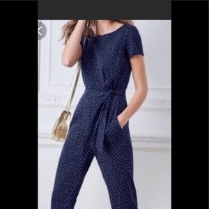 Boden Caitlin Polka Dot Jumpsuit
